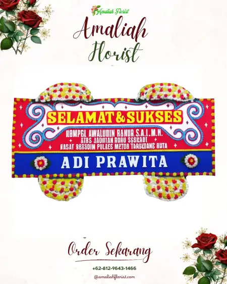 Papan Bunga Ucapan Selamat Kerumutan